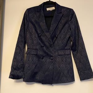 Tahari navy blazer